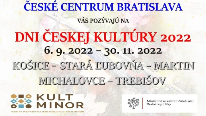 Dni českej kultúry 2022