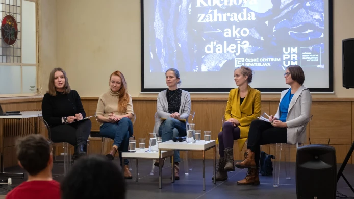 Fotografie z prednášky Kochova záhrada - ako ďalej?