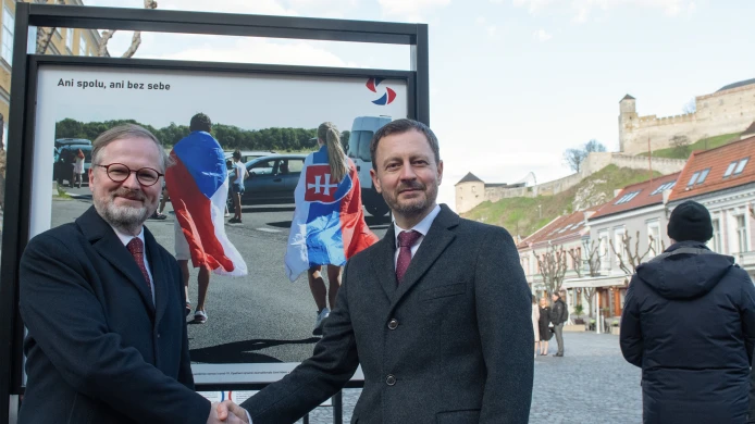 Slávnostné otvorenie výstavy Česko) (Slovenské okamžiky v Trenčíne