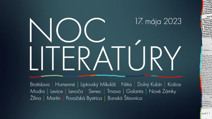 15. ročník Noci literatúry prebehol v Bratislave v atraktívnych priestoroch Slovenskej národnej galérie