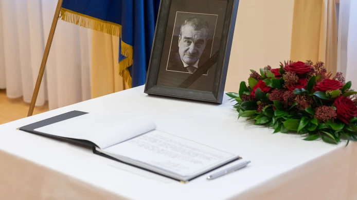 Karel Schwarzenberg - kondolenční kniha