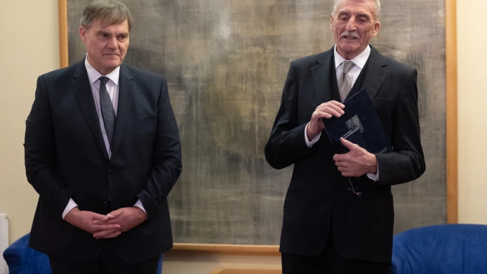 Martin Huba převzal medaili Za zásluhy o diplomacii