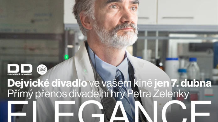 Dejvické divadlo s Elegancí molekuly unikátně v českých a slovenských  kinech pouze 7. dubna