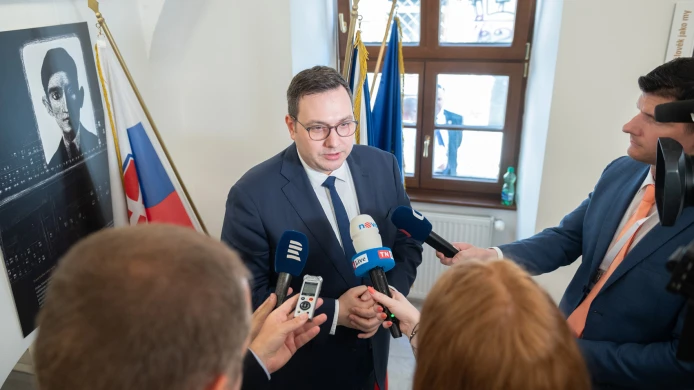 Návštěva ministra zahraničních věcí České republiky Jana Lipavského v Bratislavě