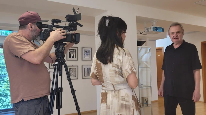Kurátor Marián Reisel v Kultura SK o výstavě Rudolfa Fily Vibrace
