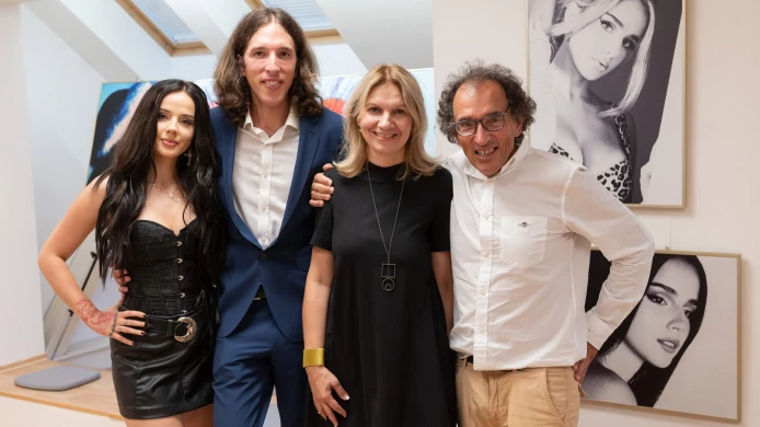 Vernisáž výstavy Davida Mináče v rámci festivalu Shalom Chaverim