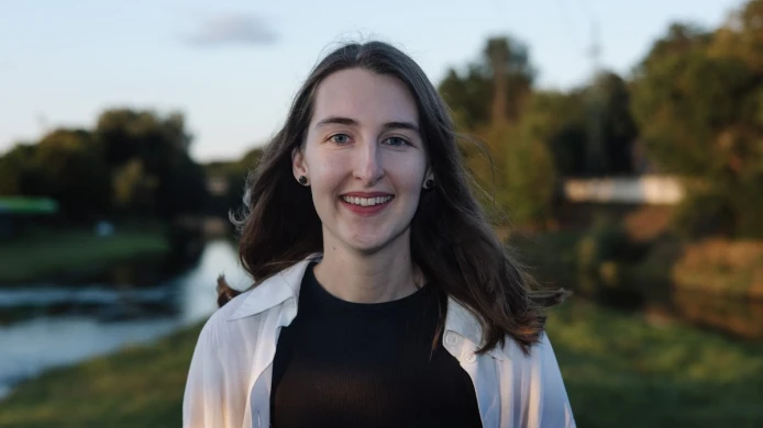 Anna Řezníčková na Vyšehradské literární rezidenci