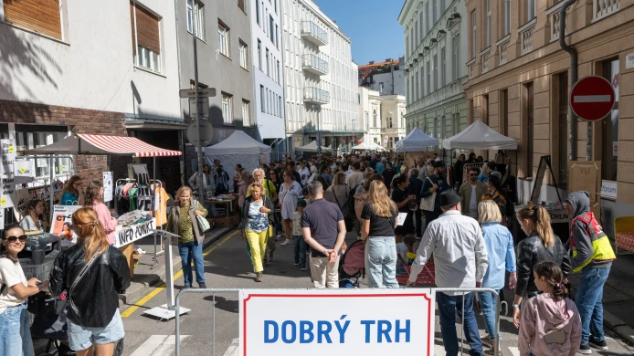 Projekt CycleUp na Dobrom trhu v Bratislave