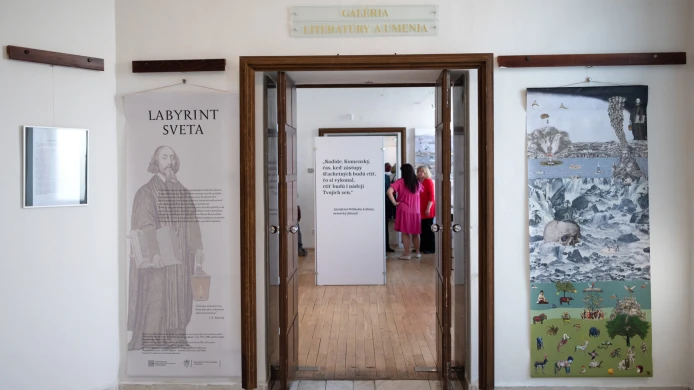 Vernisáž výstavy Labyrint sveta v Literárnom múzeu Slovenskej národnej knižnice v Martine