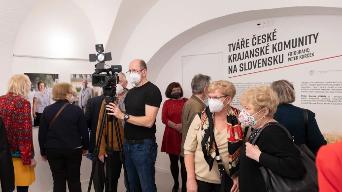 Vernisáž výstavy Tváře české krajanské komunity na Slovensku