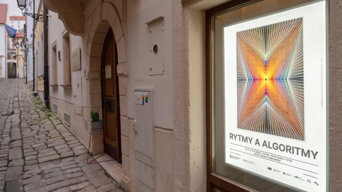 Vernisáže výstav: Rytmy a algoritmy, Prostor tvořený liniemi