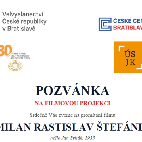 Promítání filmu Milan Rastislav Štefánik