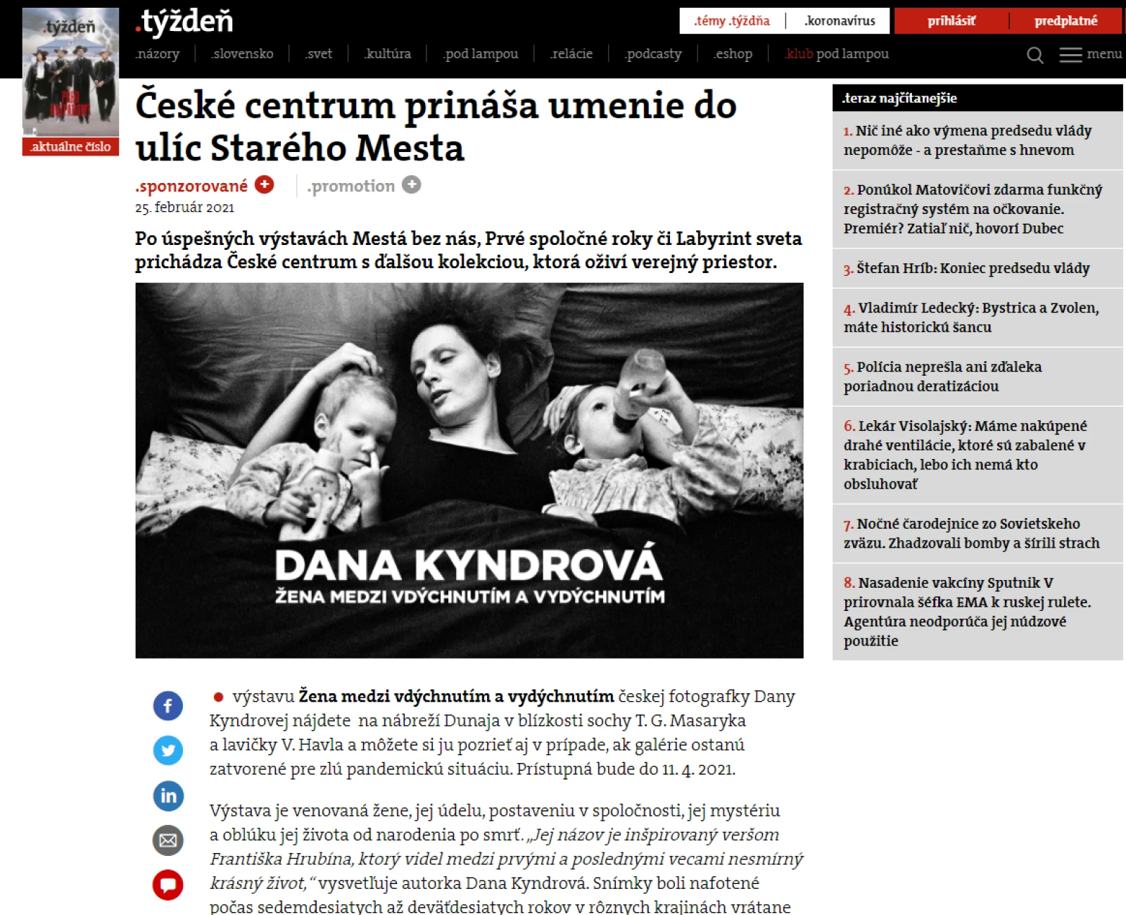 Týden: České centrum přináší umění do ulic Starého Města
