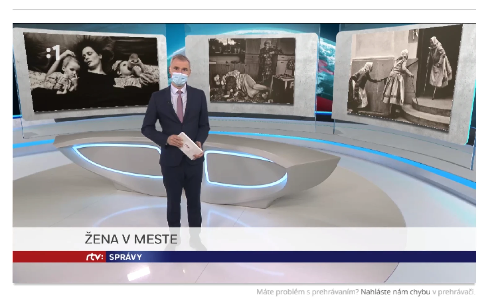 Správy RTVS: Žena v meste