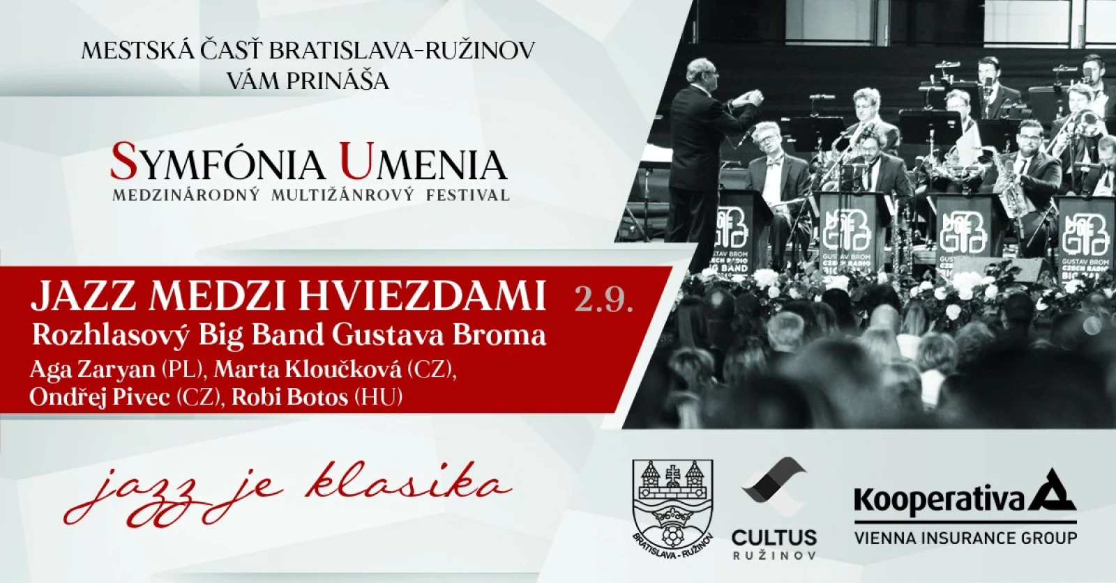Symfonie umění |  JAZZ MEDZI HVIEZDAMI