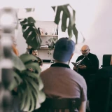 Jan Burian. Fotografka: Dominika Bolgáčová / Měsíc autorského čtení