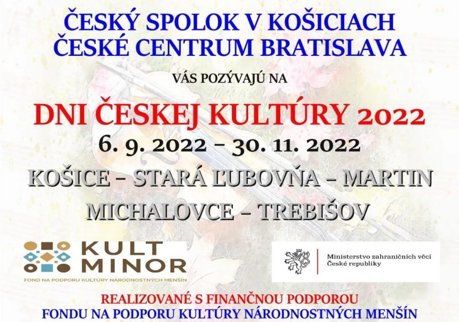 Dni českej kultúry 2022