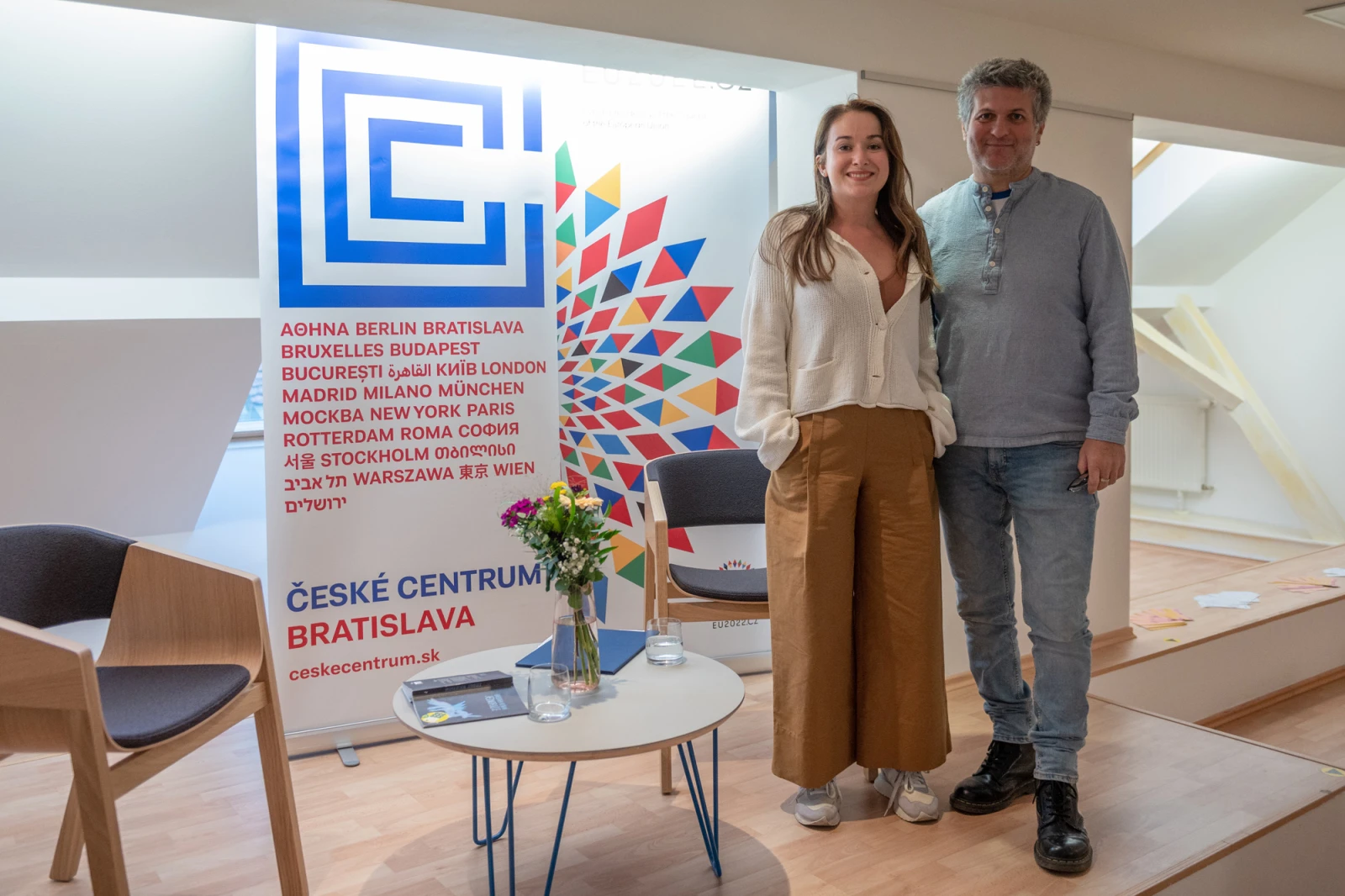 Fotografie z festivalu Noc literatury 2022