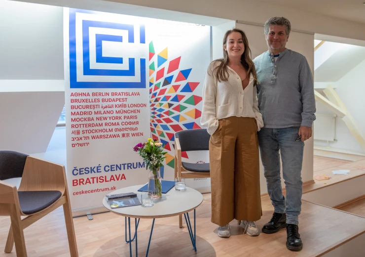 Lenka Libjaková a Tomáš Milostný. Fotograf © Peter Korček