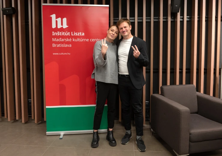 Elena Podzámska a Peter Nádasdi. Fotograf © Peter Korček