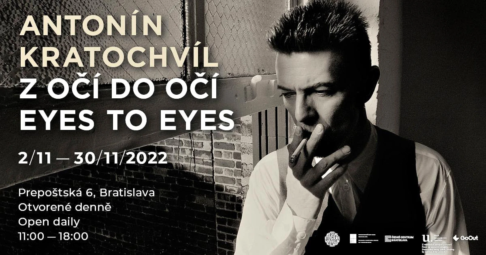 Prednáška Antonína Kratochvíla k výstave Z očí do očí
