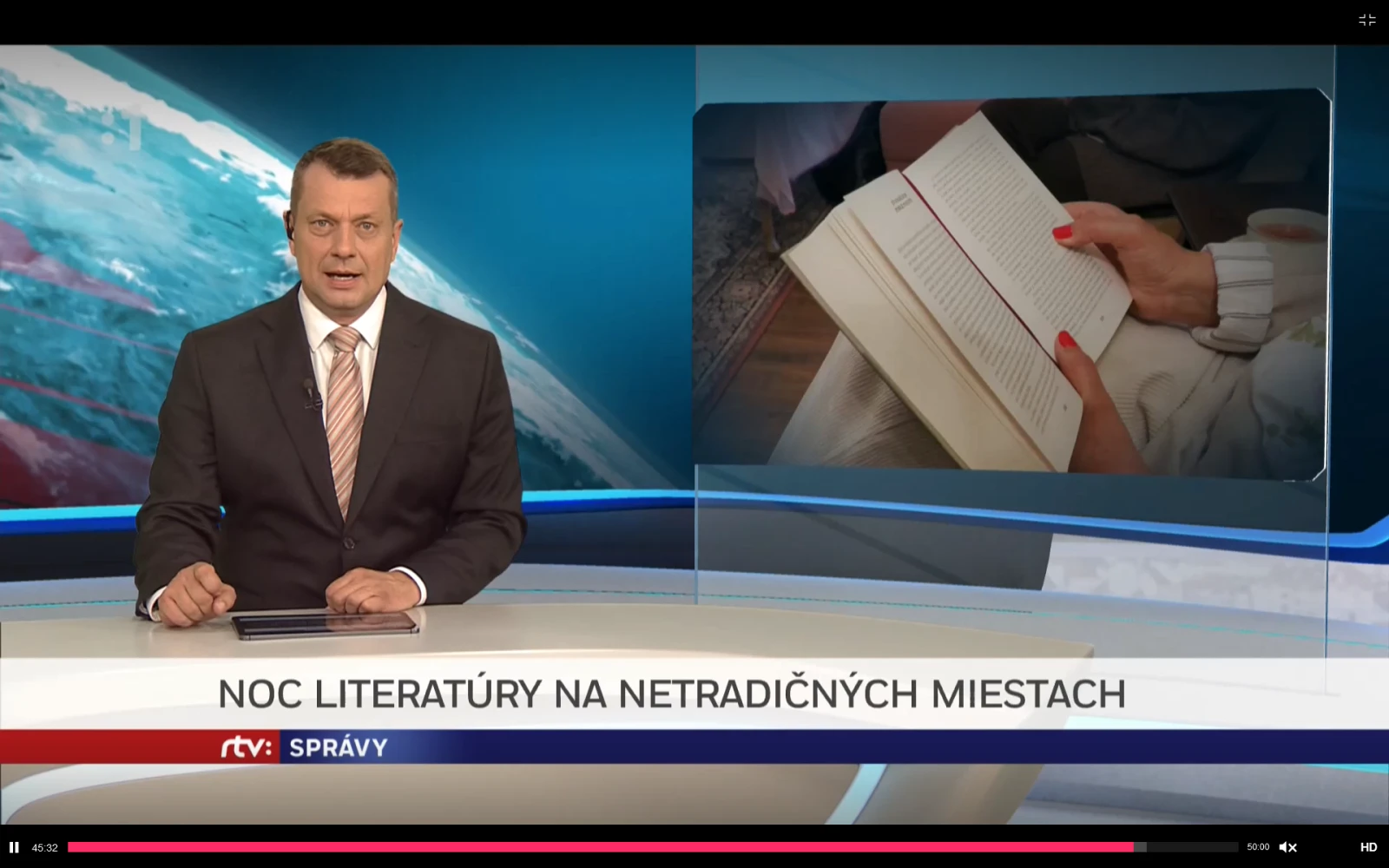 Noc literatúry na netradičných miestach