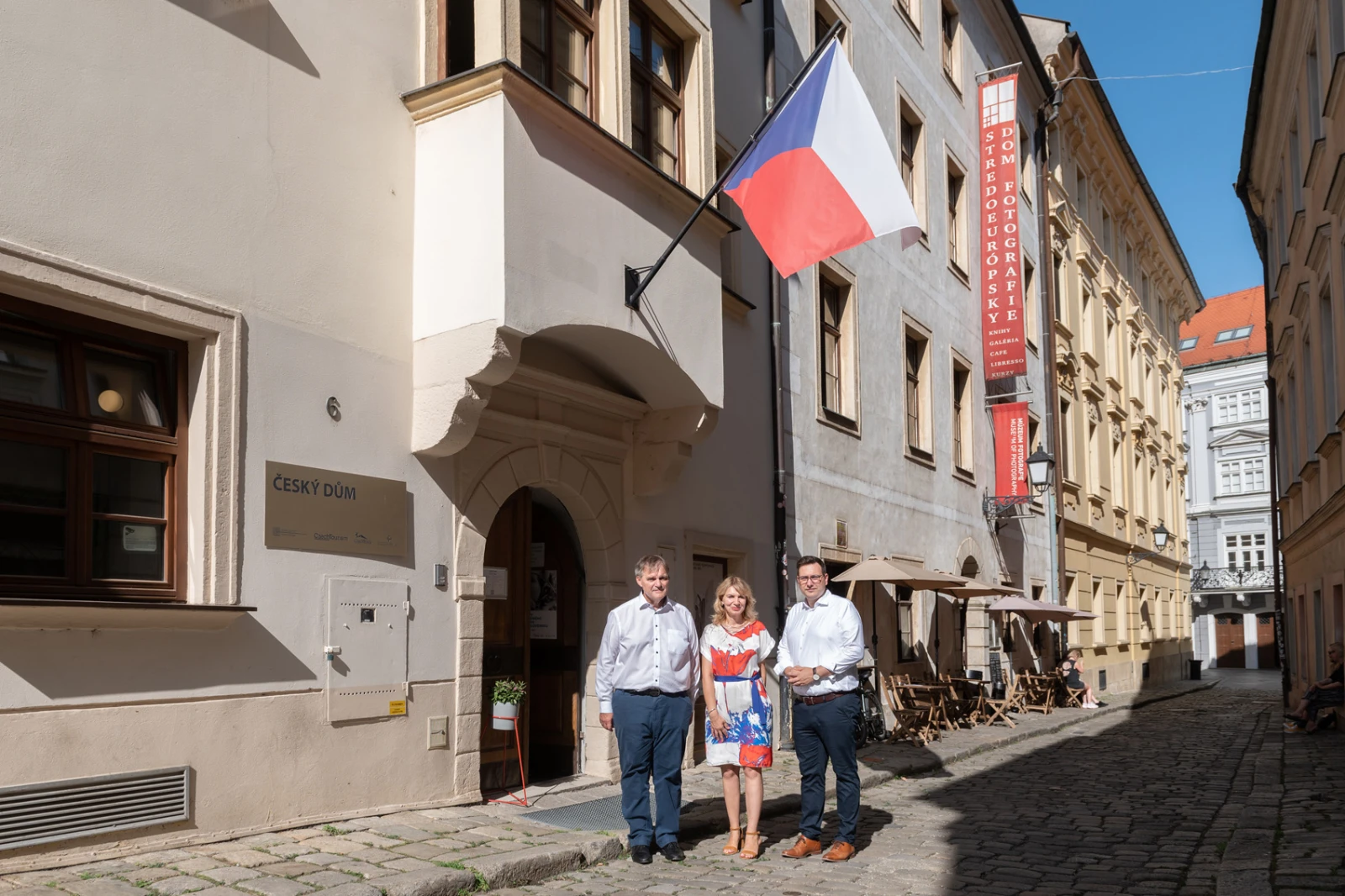 Fotoreport z kulturních zastavení ministra zahraničních věcí ČR Jana Lipavského v Bratislavě