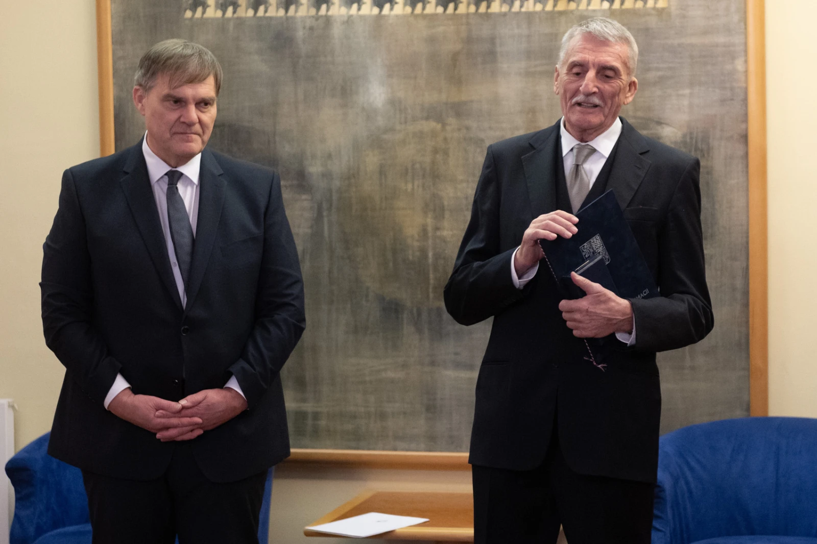 Martin Huba převzal medaili Za zásluhy o diplomacii