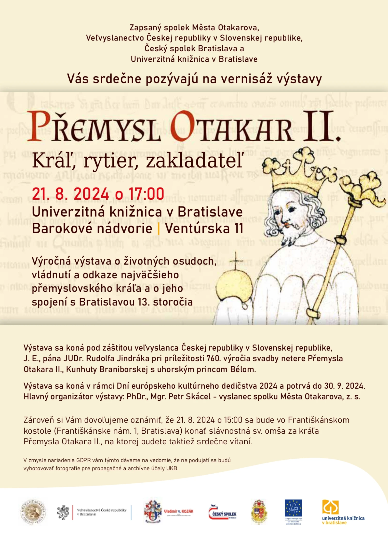 Přemysl Otakar II. - král, rytíř, zakladatel