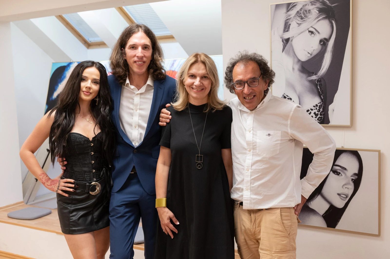 Vernisáž výstavy Davida Mináče v rámci festivalu Shalom Chaverim