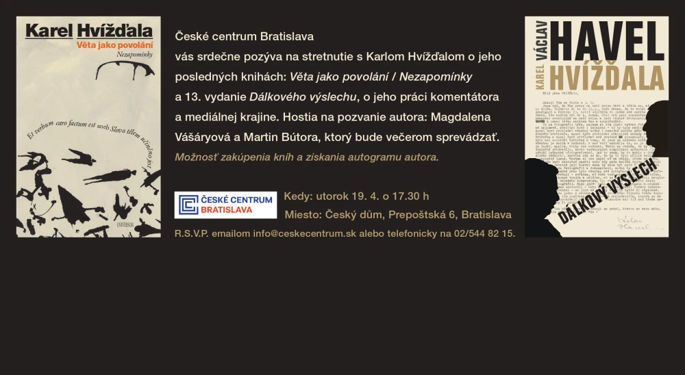 Karel Hvížďala | Věta jako povolání / Nezapomínky
