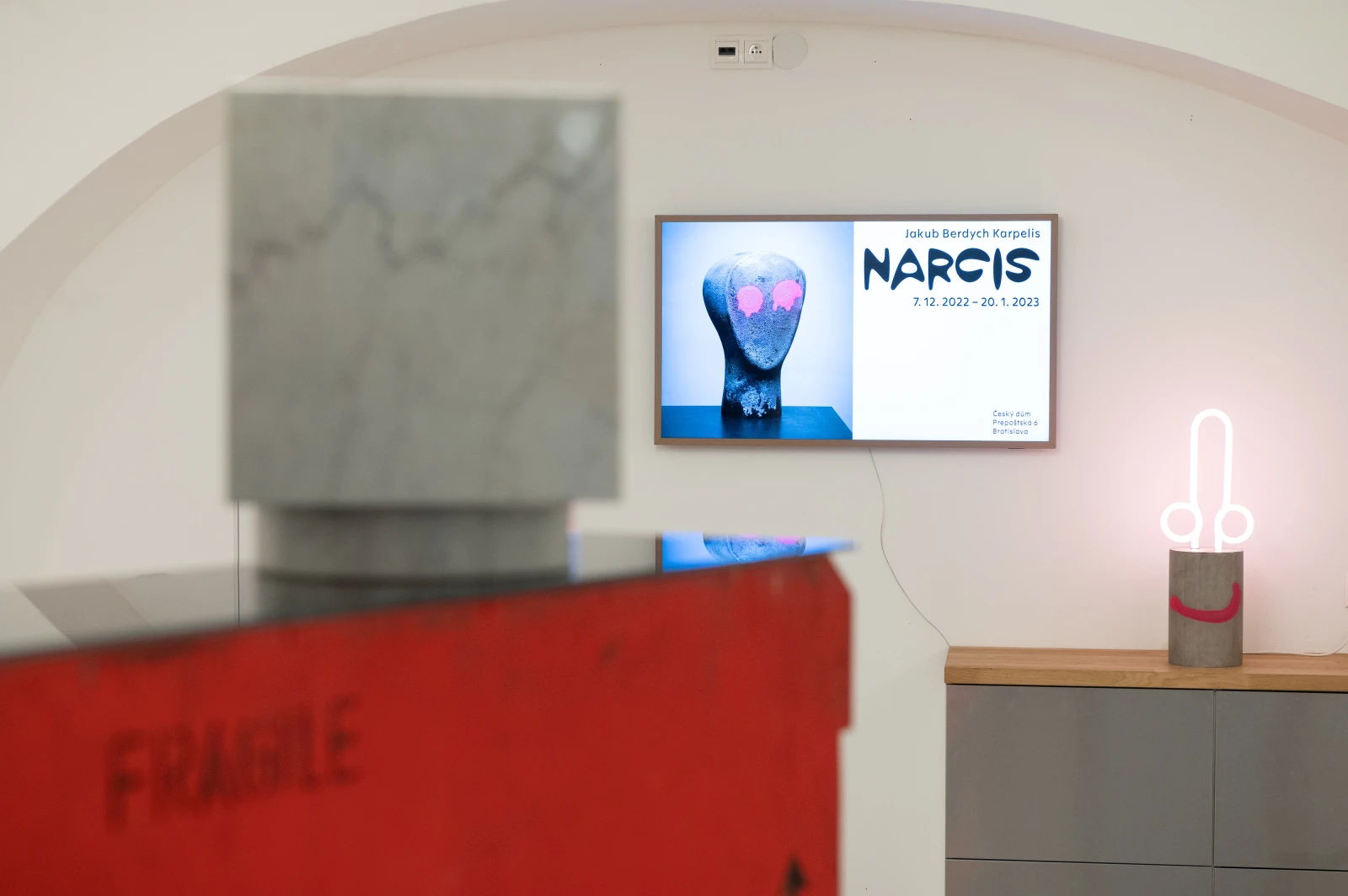 Vernisáž výstavy Jakuba Berdycha Karpelise - Narcis