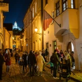 Páteční otevření instalace Pavla Korbičky provázel velký zájem návštěvníků