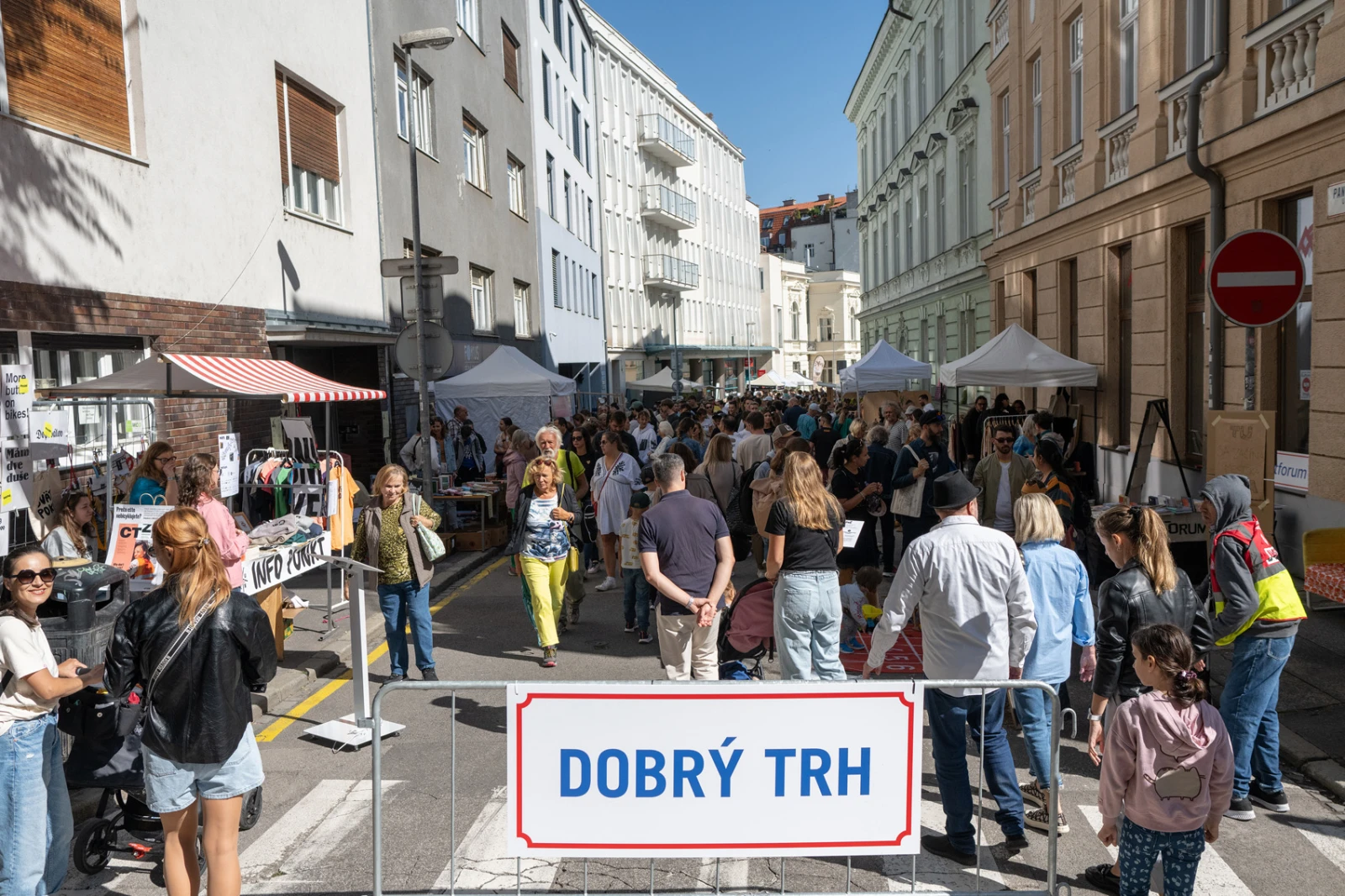Projekt CycleUp na Dobrom trhu v Bratislave