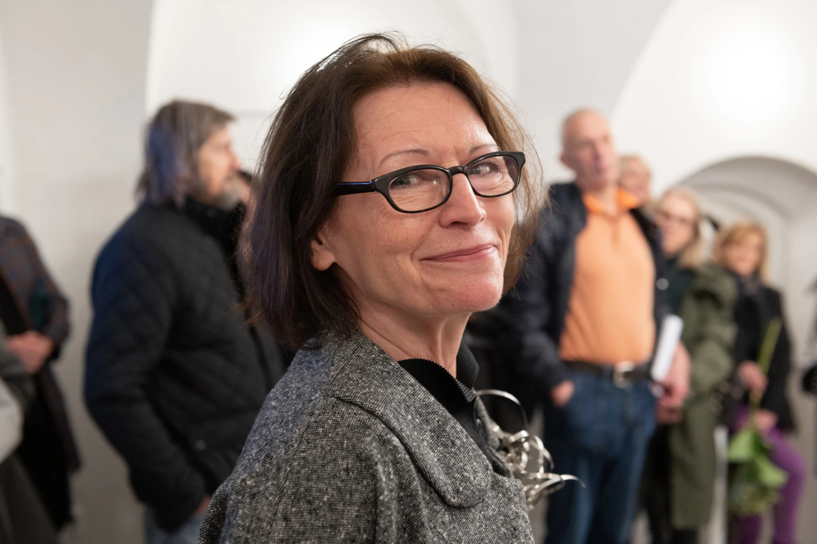 Eva Eisler, autorka výstavy. Fotograf © Peter Korček