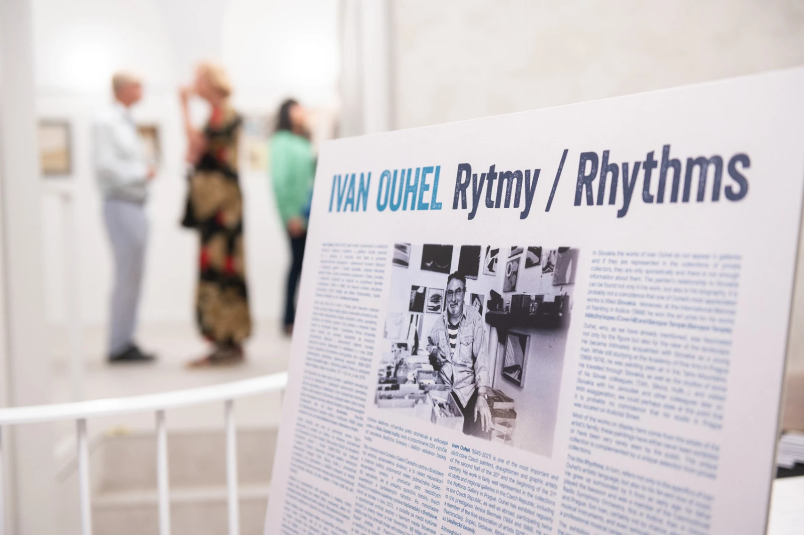 Vernisáž výstavy: Ivan Ouhel - Rytmy / Rhythms
