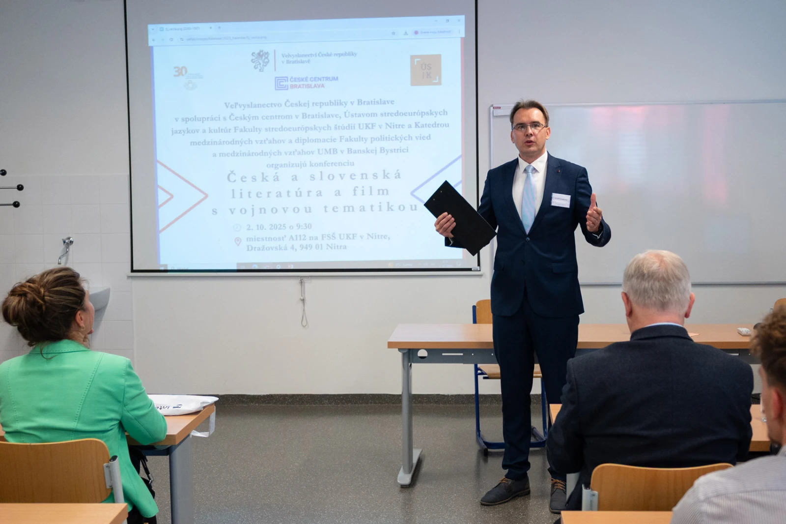Konferencia o českej a slovenskej literatúre na Univerzite Konštantína Filozofa v Nitre