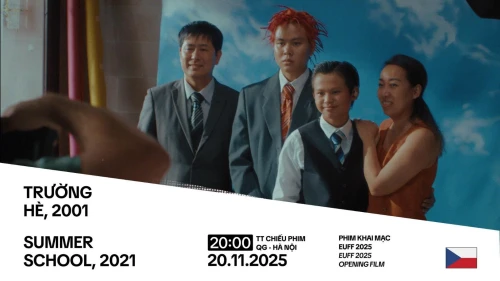 Promítání filmu Letní škola, 2001