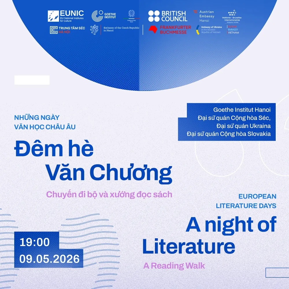 Noc literatury 2026 v Hanoji