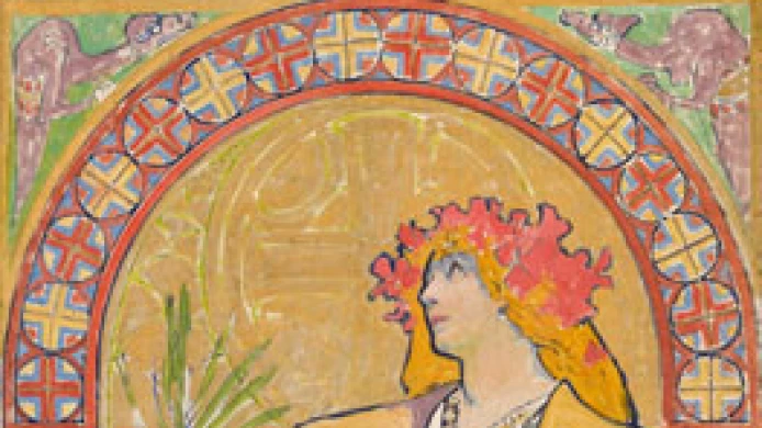 Křížem krážem Národní galerií Praha: Díl 8. - Alfons Mucha, Gismonda