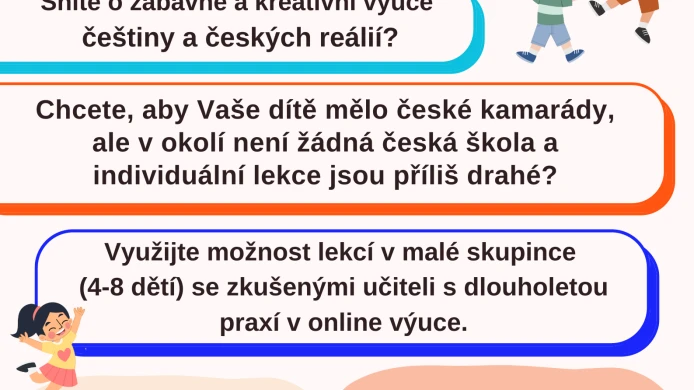 Česká škola bez hranic: Skupinová výuka pro děti, od 1. - 5. třídy