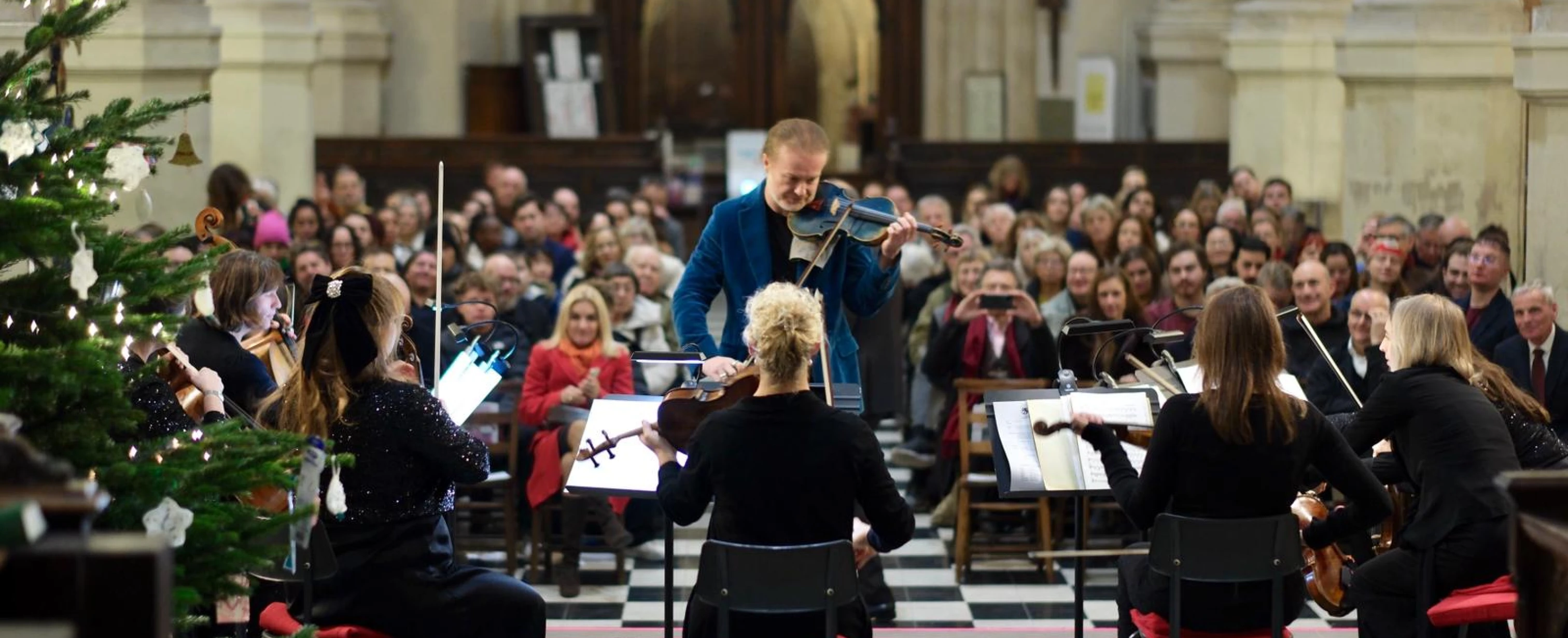 Pavel Šporcl s Anglickým komorním orchestrem, Festival Made in Prague, 2025 © Jan Pavelka