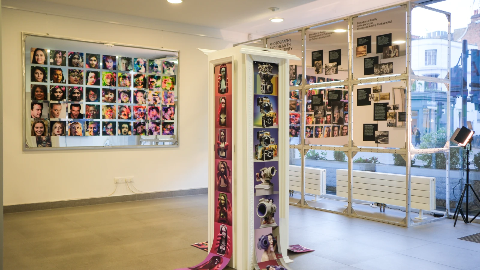 Pixels and Poetics: Sudek, Funke, and the Influence of New Technologies on the Development of Photography, Vitrínka Gallery, Czech Centre, exhibition view, photo: Jan Pavelka