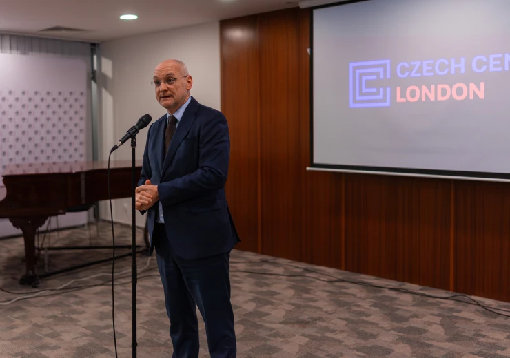 Velvyslanec Česke republiky ve Velke Británii Václav Bartuška, foto: Rebeka Jurčacková
