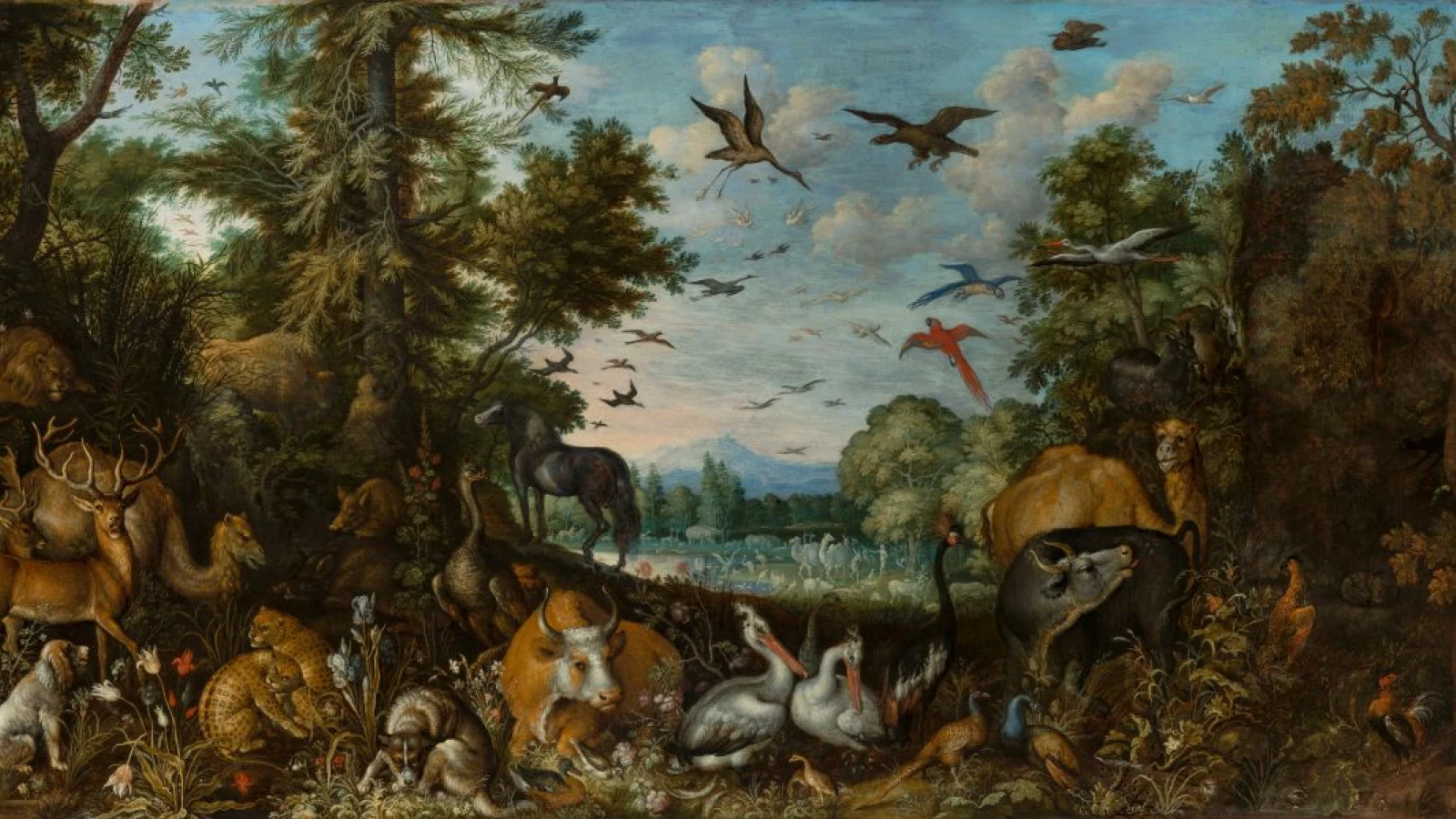 Roelandt Savery, Paradise, 1618, Photo NGP