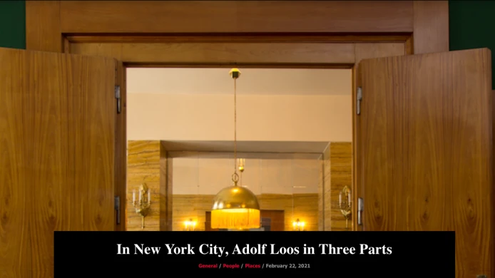 The Czech Center New York celebrates success with Loos