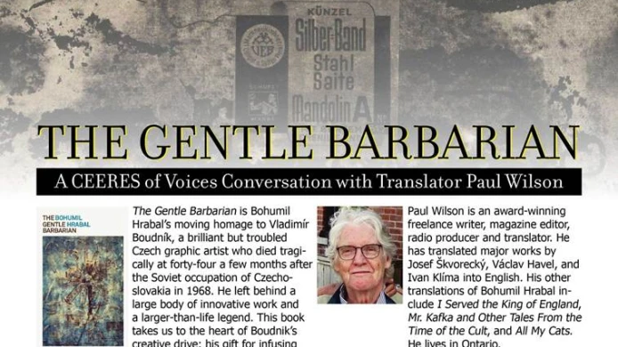 PAUL WILSON talk about The Gentle Barbarian at the University of Chicago