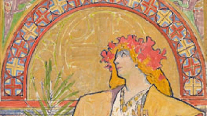 Alfons Mucha, Gismonda | Highlights from the National Gallery Prague