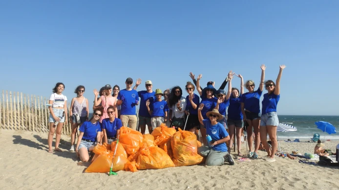 Beach Cleanup with the EU delegation to the UN