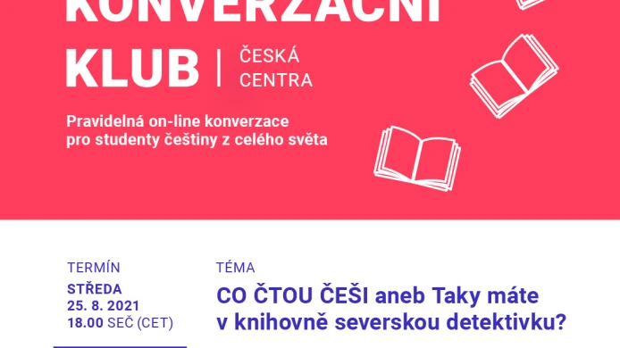 Zoom conversation club #14: WHAT DO THE CZECHS READ?